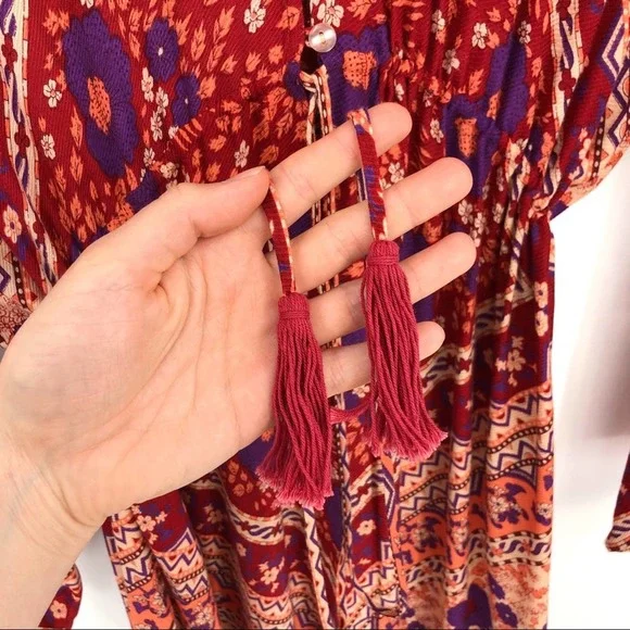 ARNHEM Sunbird Kimono Orange Purple Cream S - Picture 6 of 10